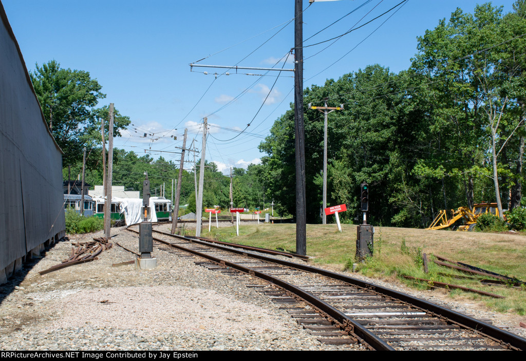 Seashore Trolley Museum Track